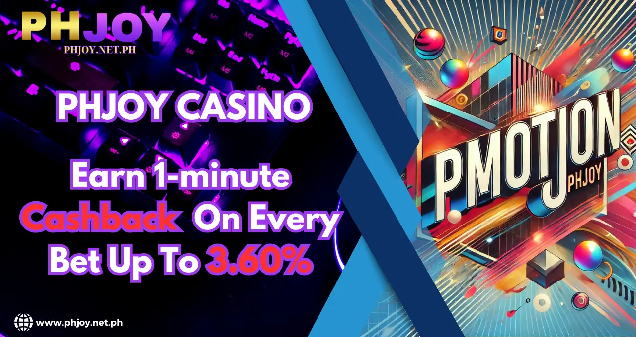 phjoy cashback on every bet up to 3.60 